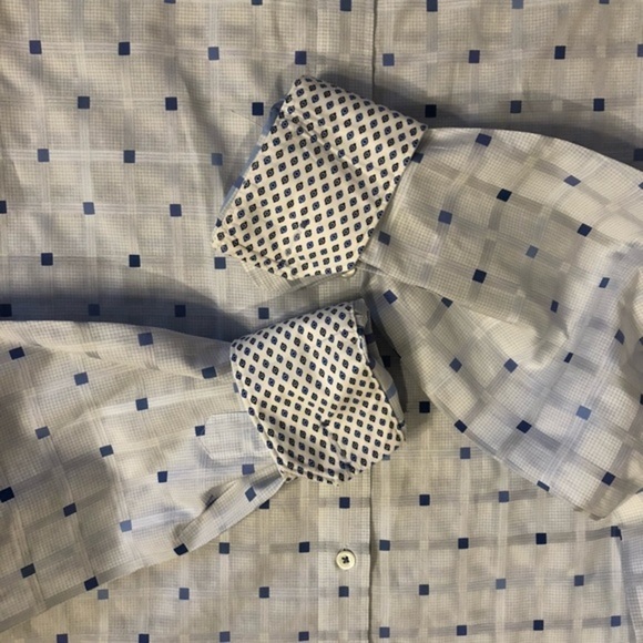 Bugatchi Classic Fit Flip Cuff Shirt - Picture 6 of 8